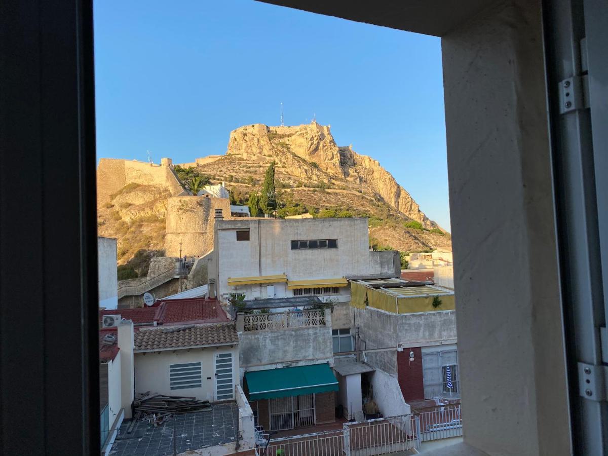 Corazon De Alicante Con Vistas Al Mar Y Al Castillo Zewnętrze zdjęcie
